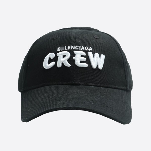 발렌시아가 CREW 자수 야구 모자 617139310B21000