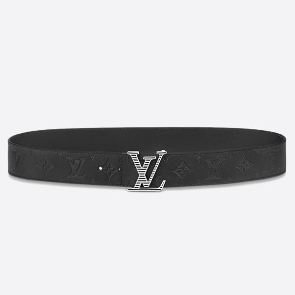 루이비통 생츄어리 LV 쉐도우 리버시블 블랙 실버 (4.0CM) M0717T