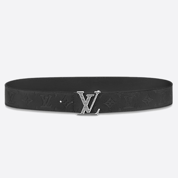 루이비통 생츄어리 LV 쉐도우 리버시블 블랙 실버 (4.0CM) M0717T