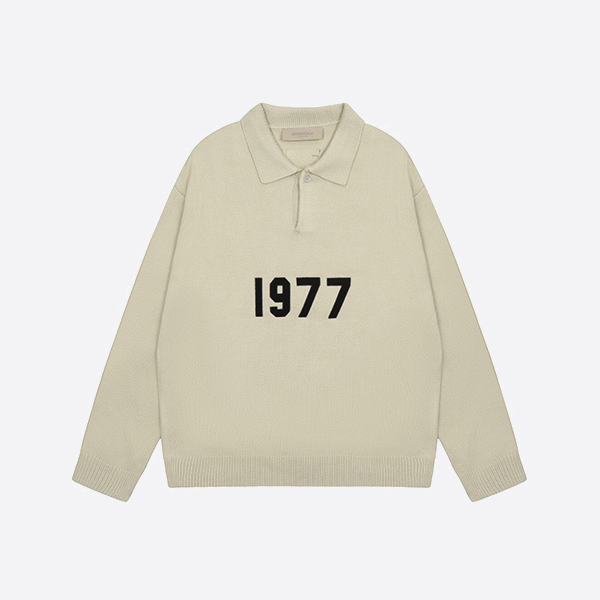 피어 오브 갓 에센셜 1977 니트 L/S 폴로 위트