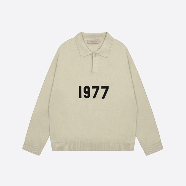 피어 오브 갓 에센셜 1977 니트 L/S 폴로 위트